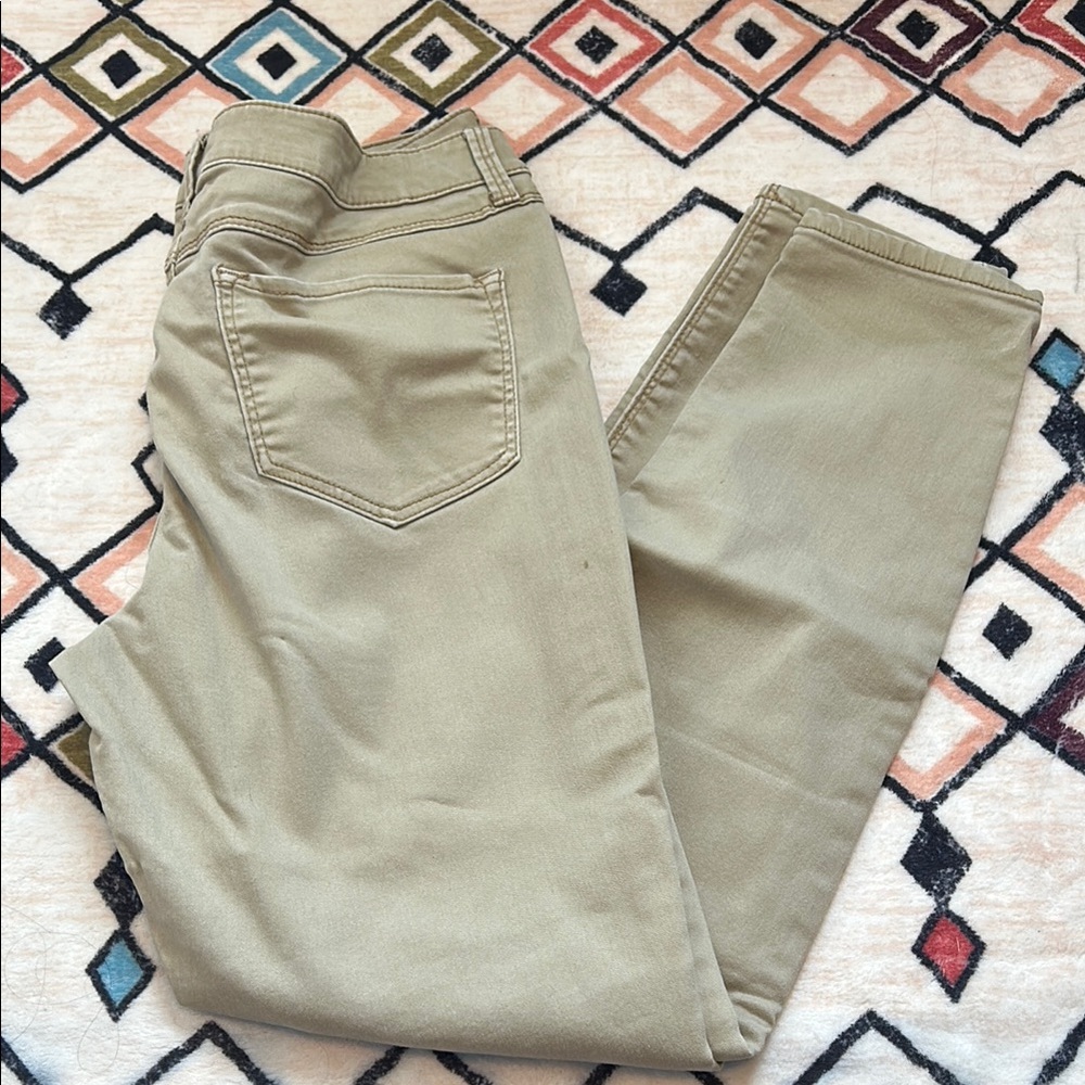 Khaki Denim Jeans